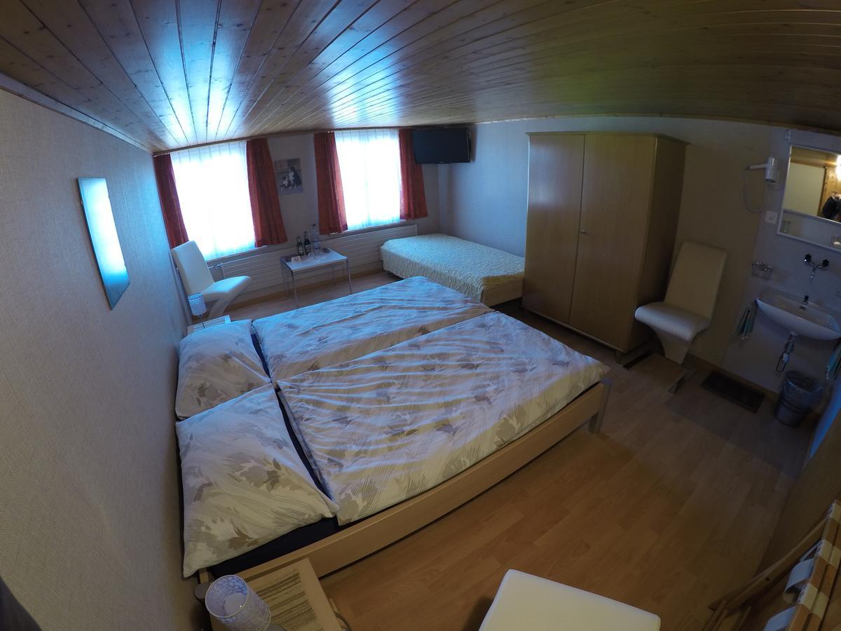 Hotel Garni Traube B&B Schwellbrunn Extérieur photo